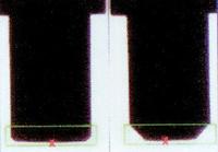 Formation of a bottom product / diameter / length