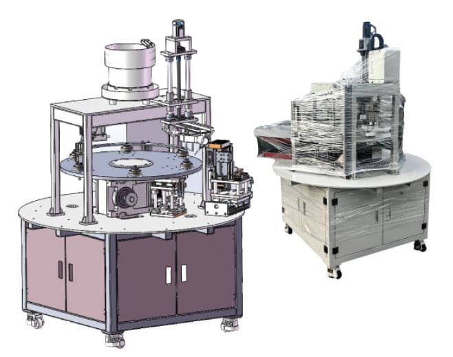 Automatic production line for anti-weld anti-splatter coating on fasteners