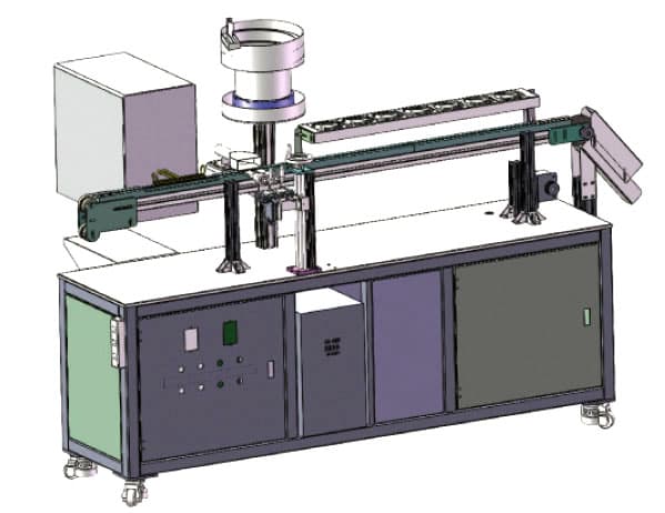 Automatic single-belt fastener nylon powder coating line