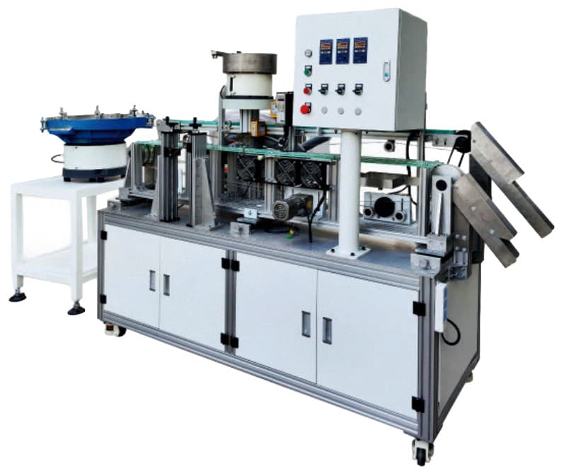 Automatic twin-belt fastener nylon powder coating line