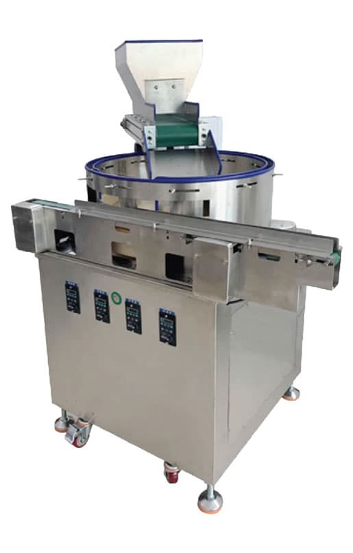 Centrifugal bowl feeder for automatic parts feeding
