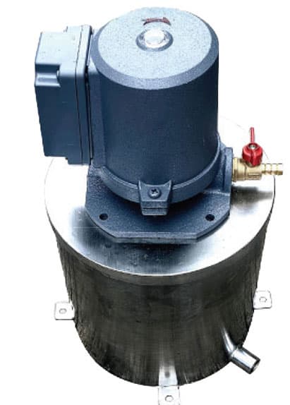 Electric vane pump for adhesive supply