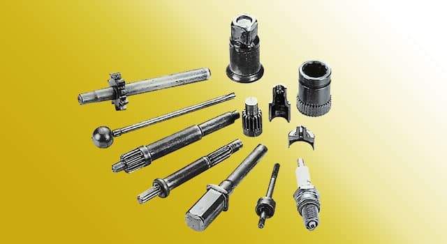 samples of manufactured bolt parts