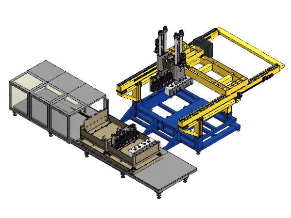 Robotic Automatic Quick Tooling Change System