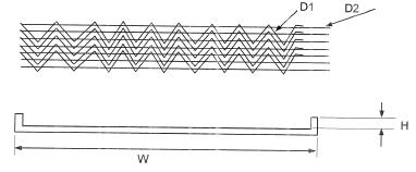  CONVEYOR BELT FOR CONTINUOUS HEAT TREATMENT FURNACE