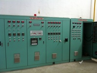 Automatic panel for equipment line control 