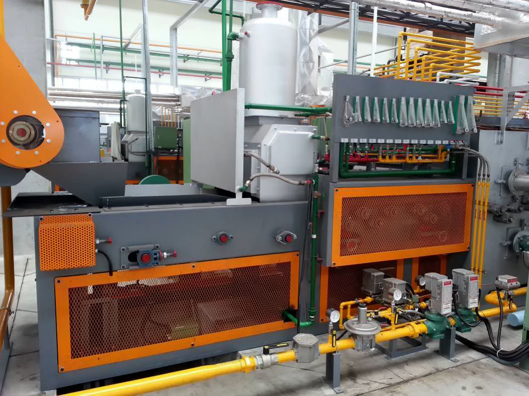 Gas Burner Heating Type Continuous Bright Carburizing (Hardening) Quenching Furnace
