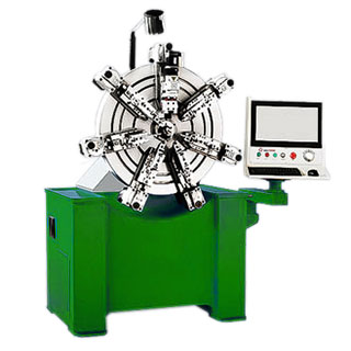 10-AXIS CNC SPRING COILING MACHINE