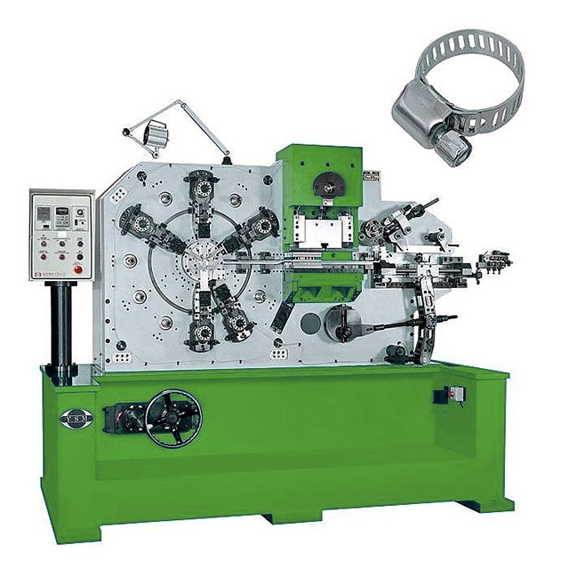 Automatic machine for the production of staples, rings, clamps, cotter pins