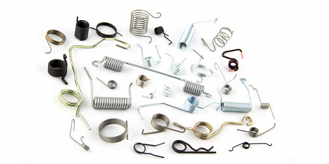 types of springs manufactured