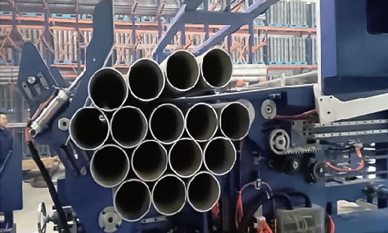 tube stacking