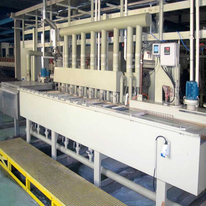 appearance of the galvanized wire galvanizing line