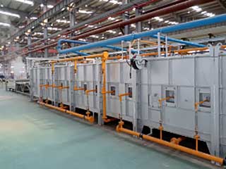 hot dip galvanizing line appearance