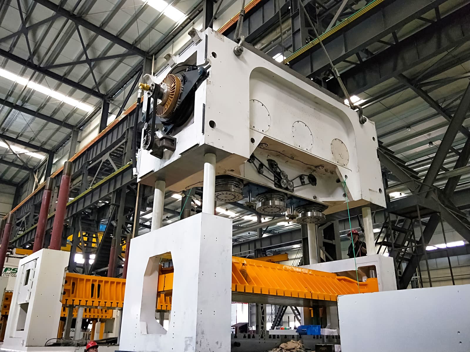 RPH series metal stamping press in the process of assembly