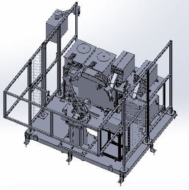 Robotic equipment 3D model