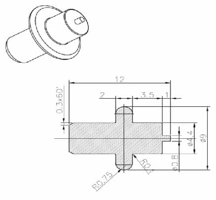Stud drawing