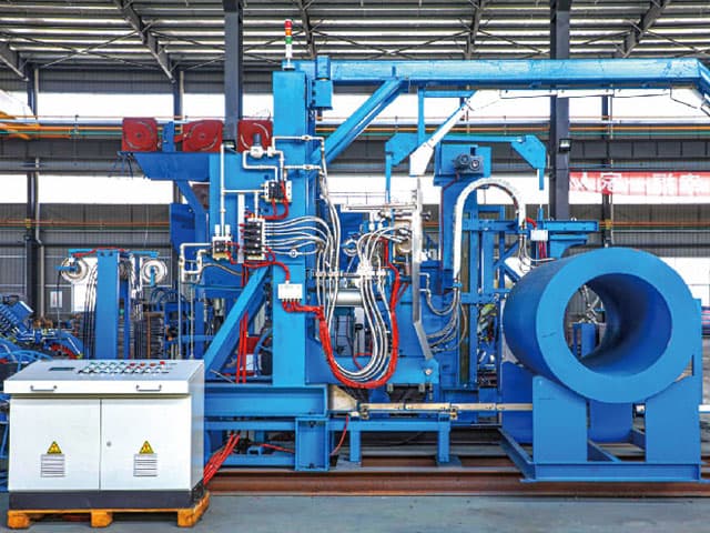 Automatic Radial Coil Steel Strapping