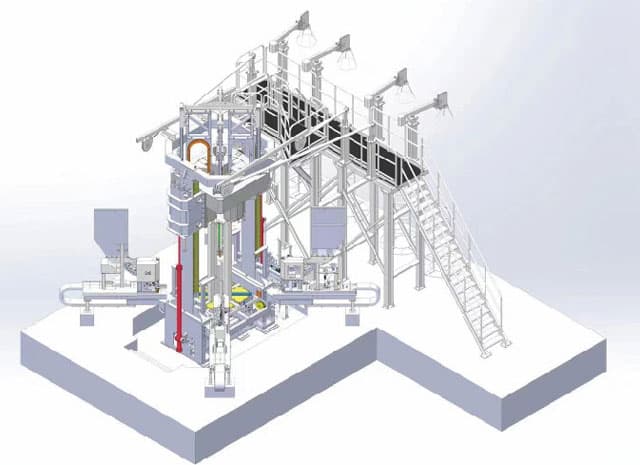 Automatic Vertical Coil Strapping Machine 3D model