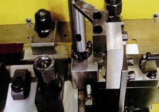 Machines are equipped by mechanism of feeding blanks of fasteners without head