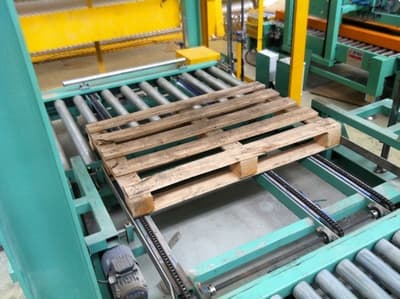 palletizing area