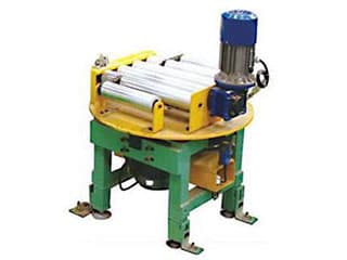 rotary type roller conveyor for carton