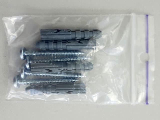 piece packing of fasteners