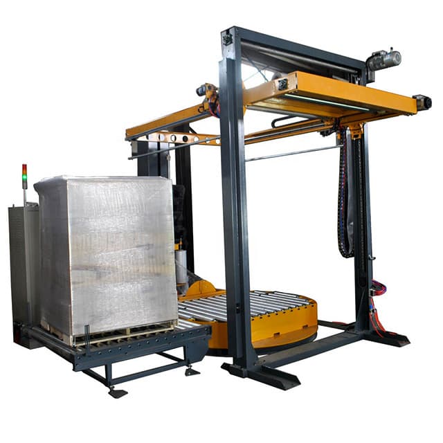 automatic pallet wrapping machine