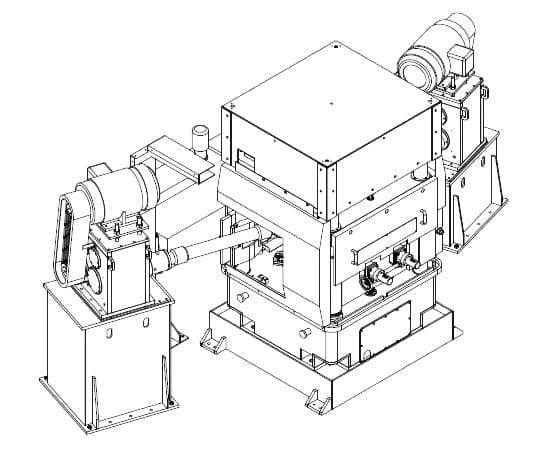 Two Roller Straightening Machine