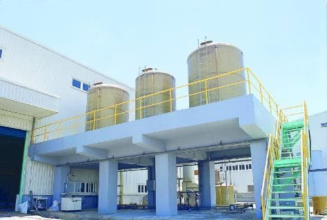 chemical storage station