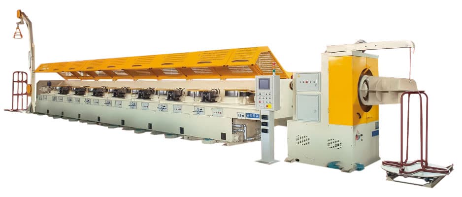 horizontal type wire drawing machine